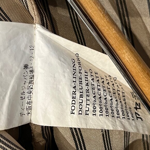 Diesel “Industry Division” Distressed Brown Leather Pants - Picture 11 of 13